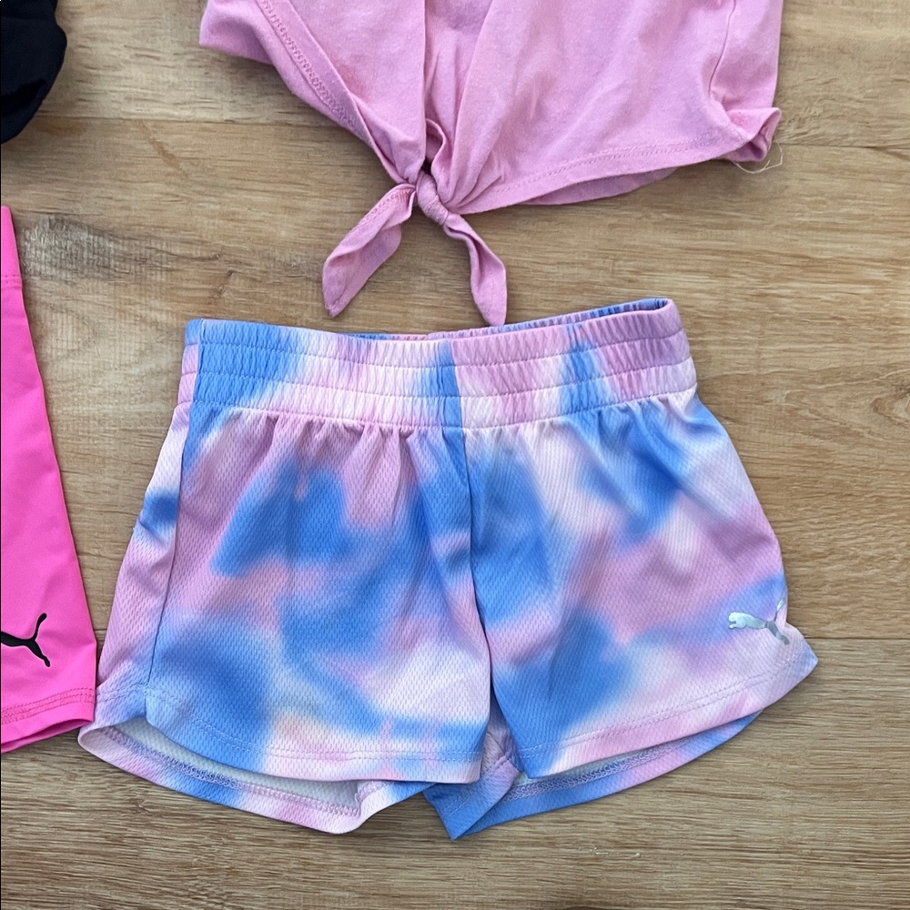 Puma Girls' Black and Pink Activewear Collection - Picture 10 of 10